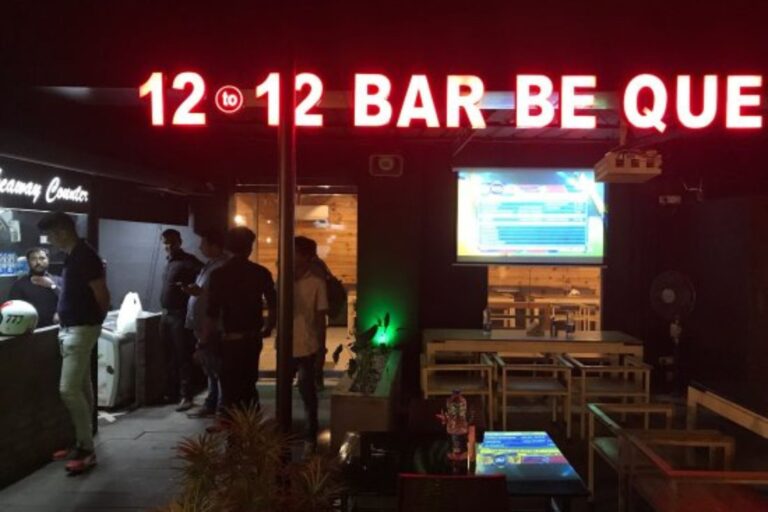 12 to 12 bar be que restaurant kerala