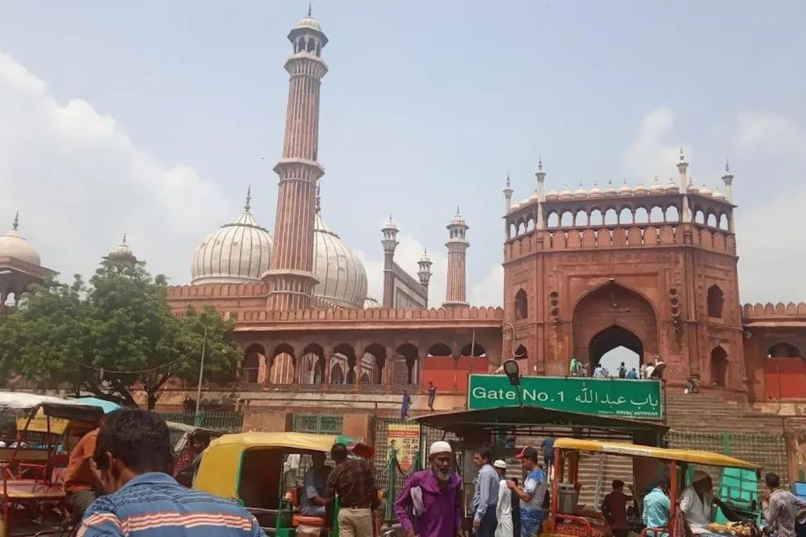 jama masjid gate number 1 new delhi