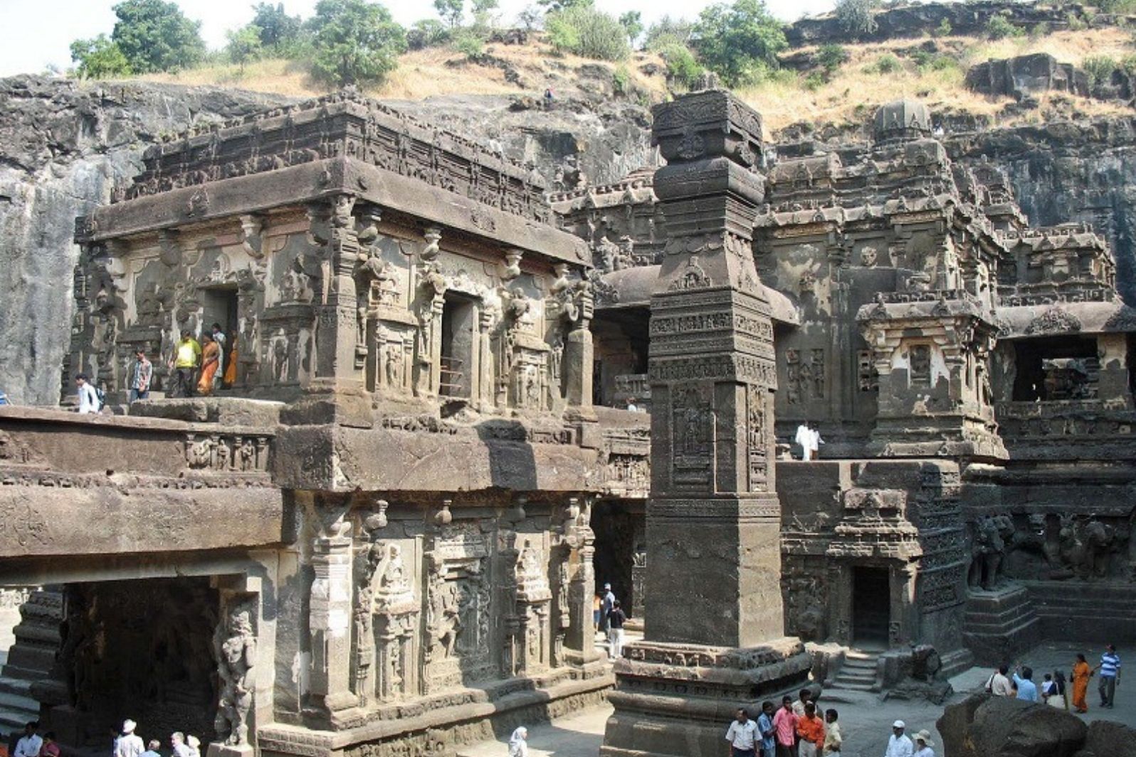 ellora cave 16 kailasa temple maharashtra